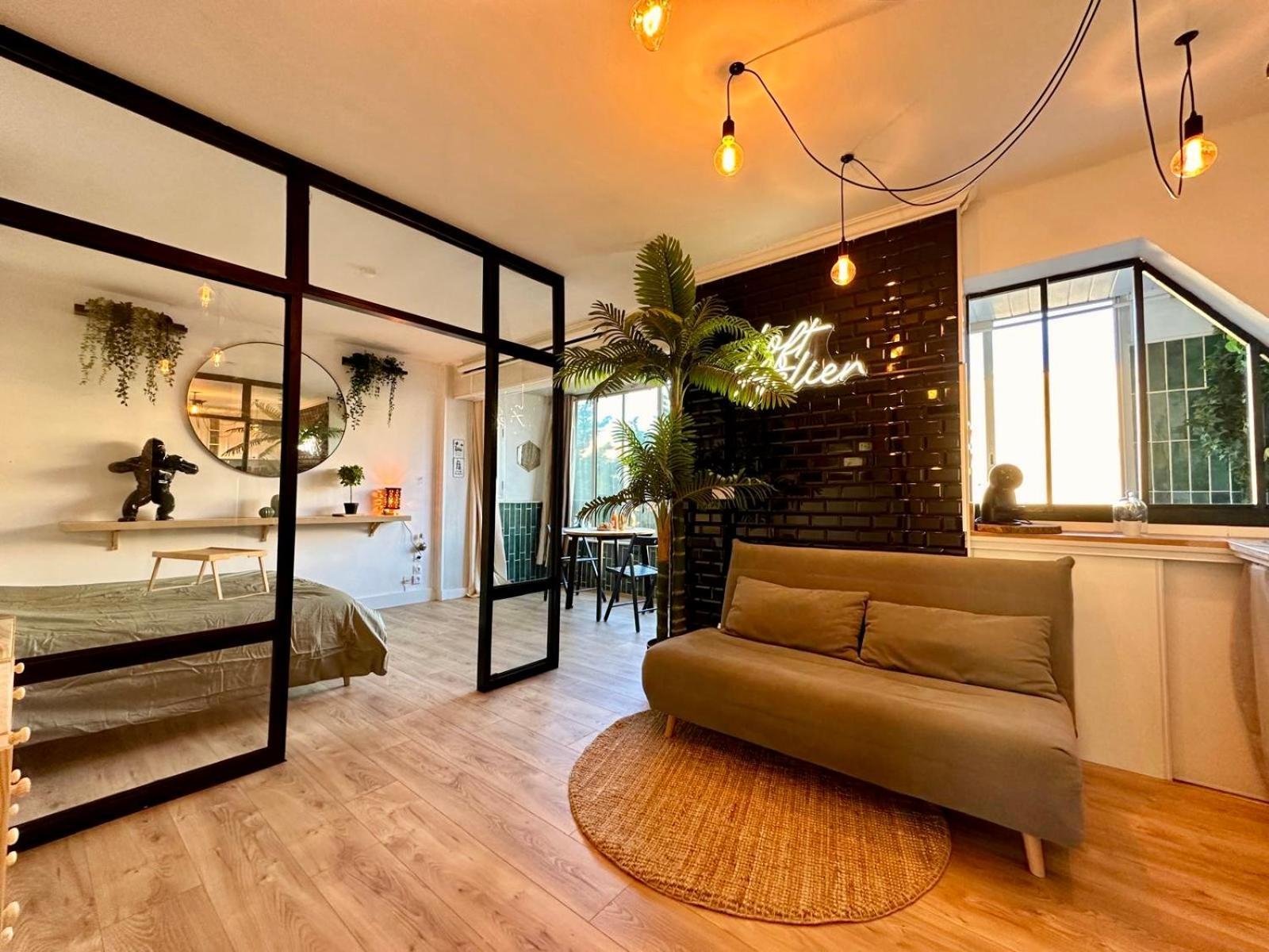 Апартаменты Splendide Loft Jacuzzi Et Cinema - Cap D'Агд Экстерьер фото